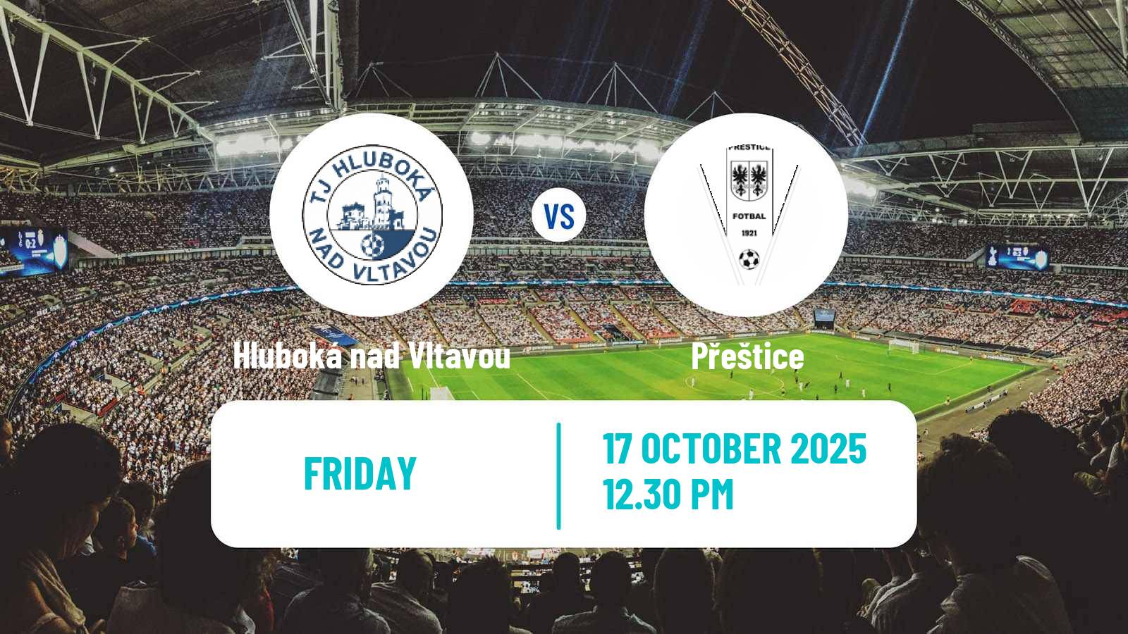 Soccer Czech Division A Hluboká nad Vltavou - Přeštice