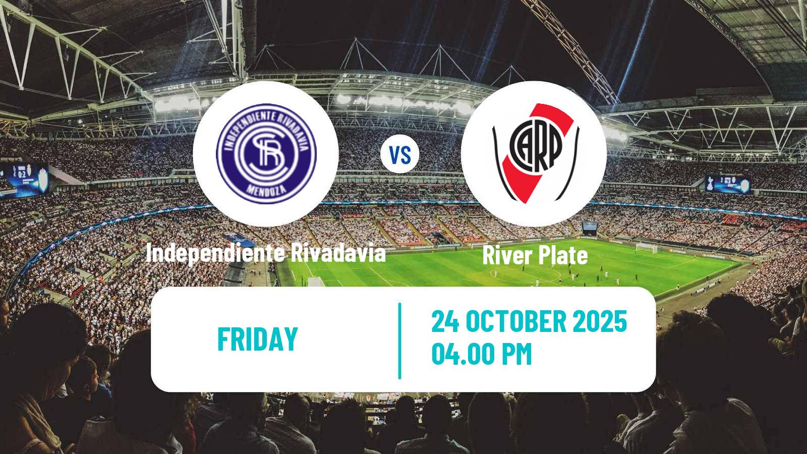 Soccer Copa Argentina Independiente Rivadavia - River Plate