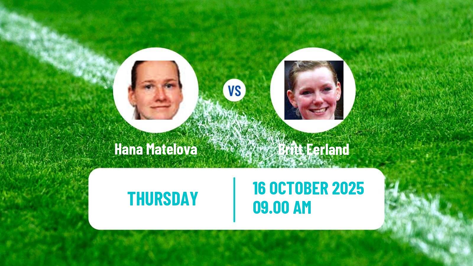 Table tennis European Team Championships Women Hana Matelova - Britt Eerland