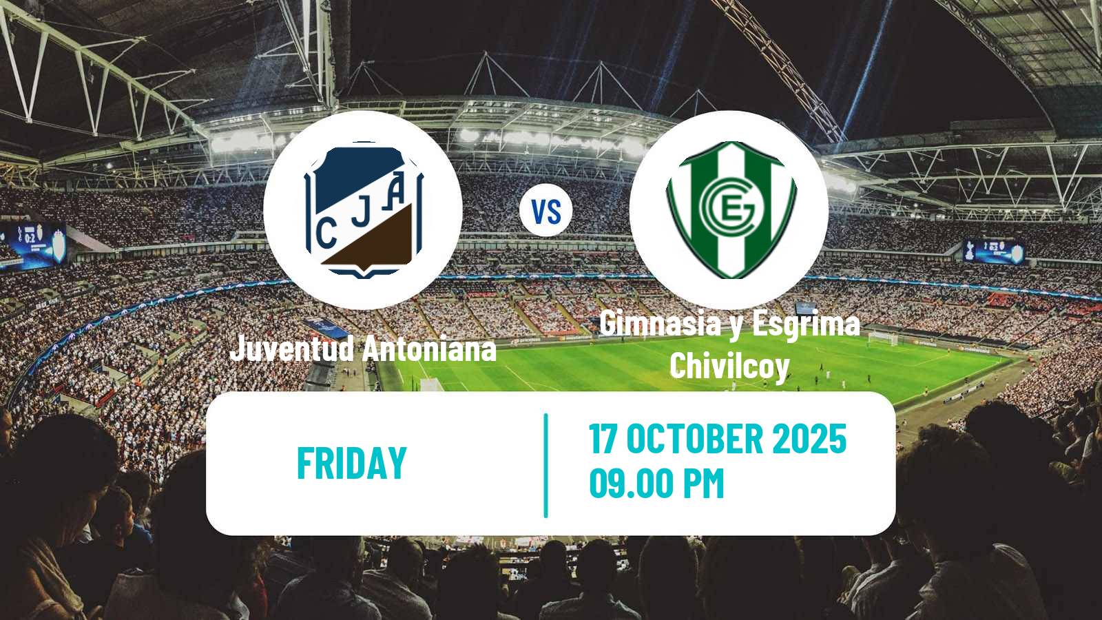 Soccer Argentinian Torneo Federal Juventud Antoniana - Gimnasia y Esgrima Chivilcoy