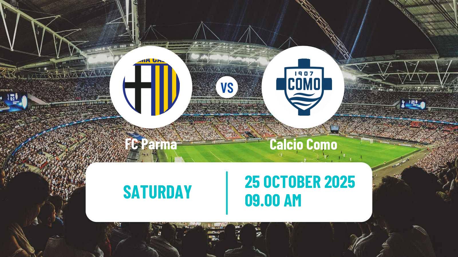 Soccer Italian Serie A Parma - Como
