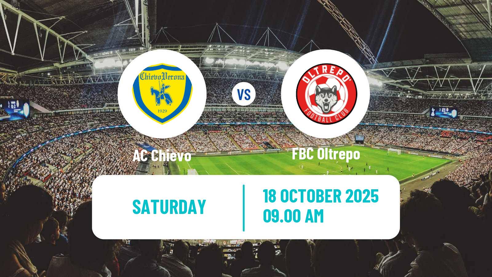 Soccer Italian Serie D - Group B Chievo - Oltrepo