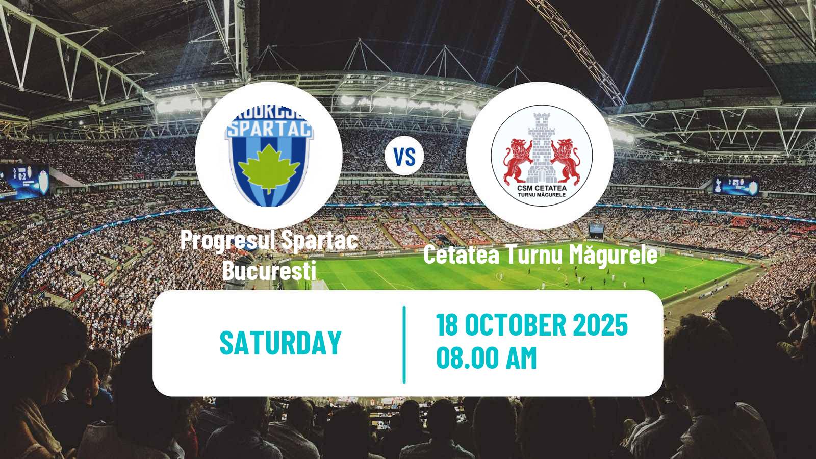 Soccer Romanian Liga 3 - Seria 5 Progresul Spartac Bucuresti - Cetatea Turnu Măgurele
