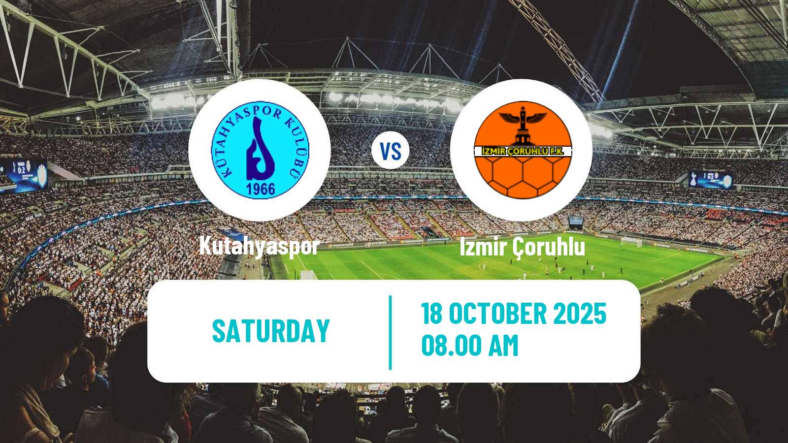 Soccer Turkish 3 Lig Group 4 Kutahyaspor - Izmir Çoruhlu