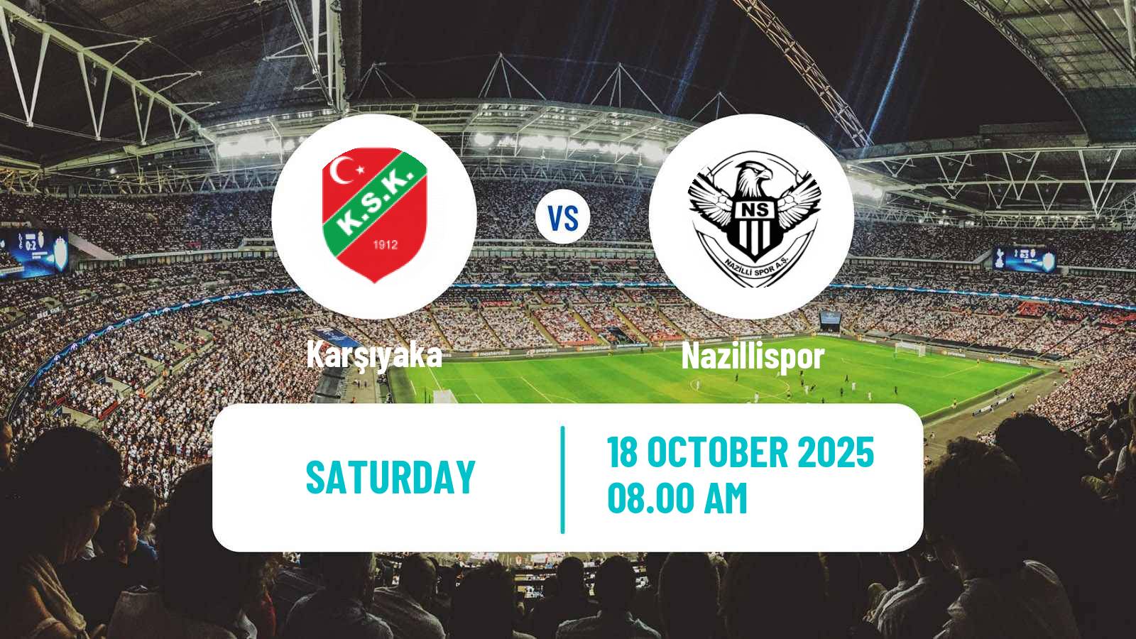 Soccer Turkish 3 Lig Group 4 Karşıyaka - Nazillispor