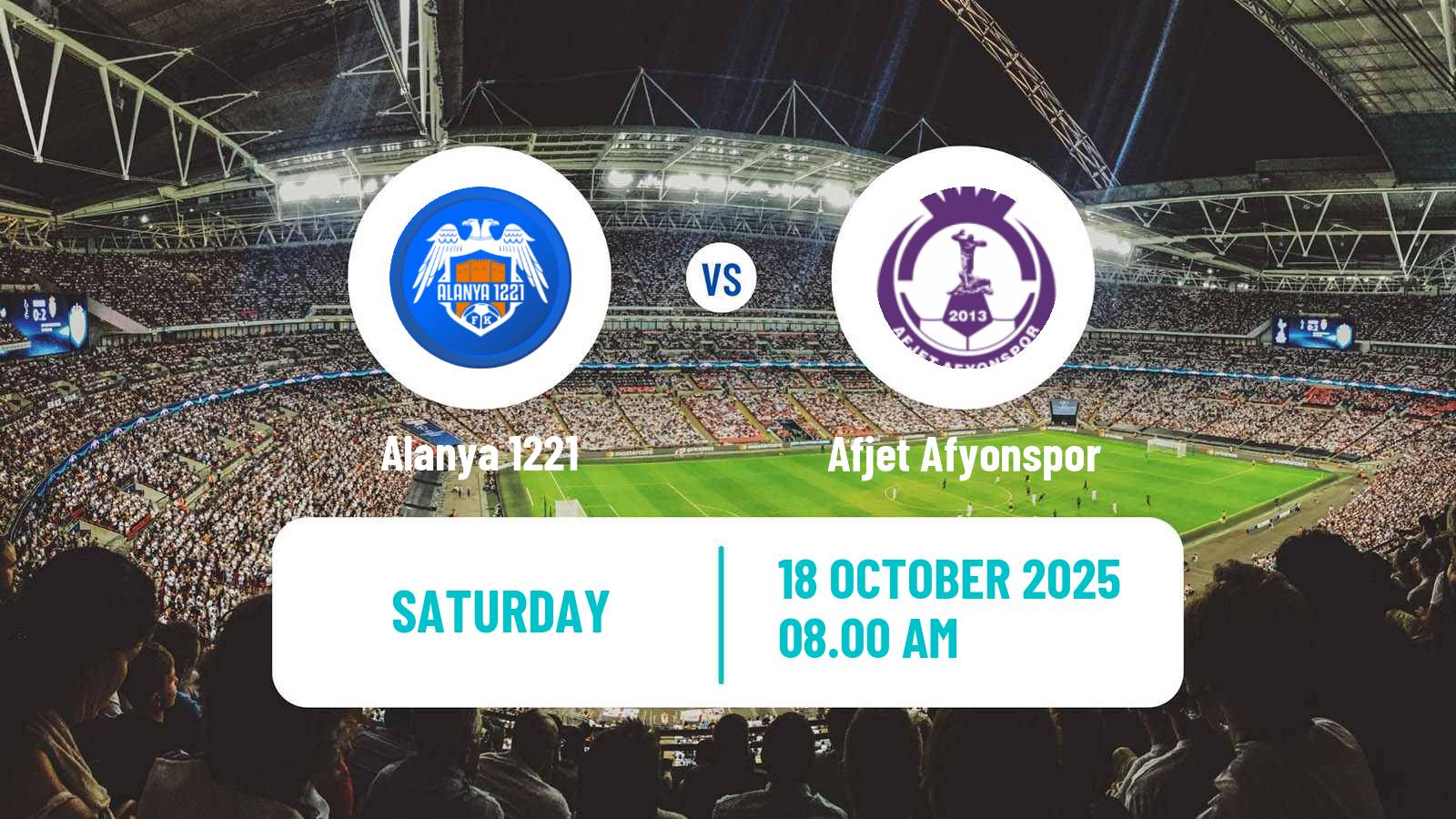 Soccer Turkish 3 Lig Group 4 Alanya 1221 - Afjet Afyonspor