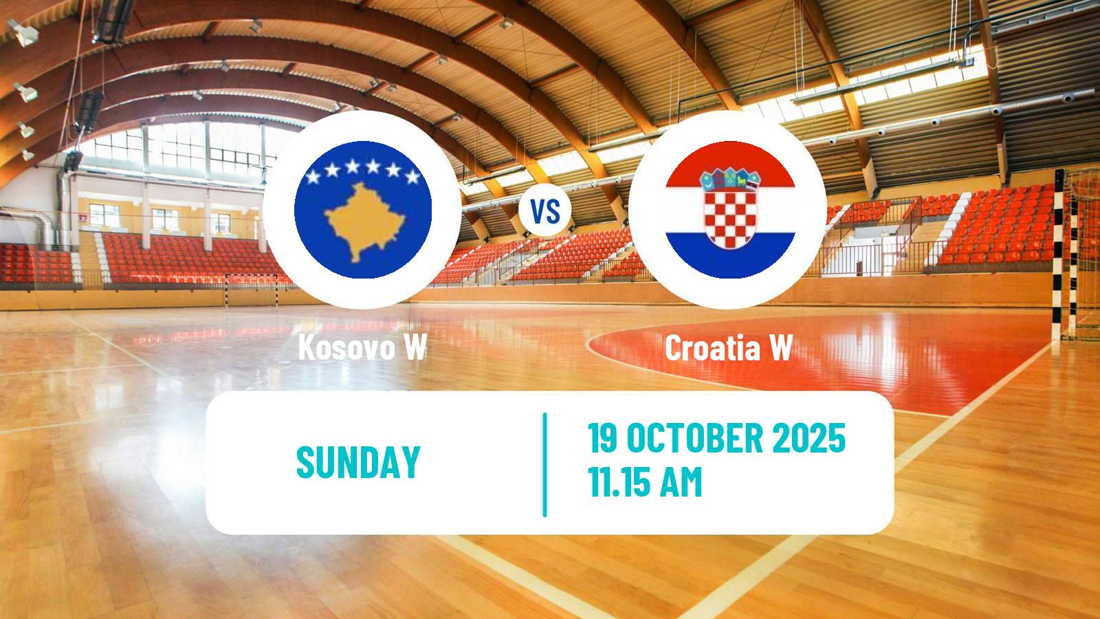 Handball Handball European Championship Women Kosovo W - Croatia W