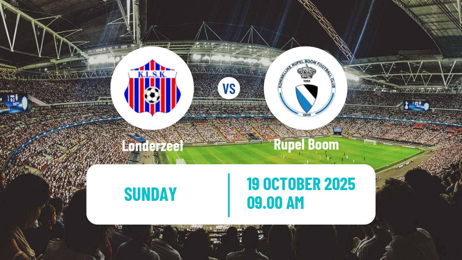 Soccer Belgian Second Amateur Division Group B Londerzeel - Rupel Boom