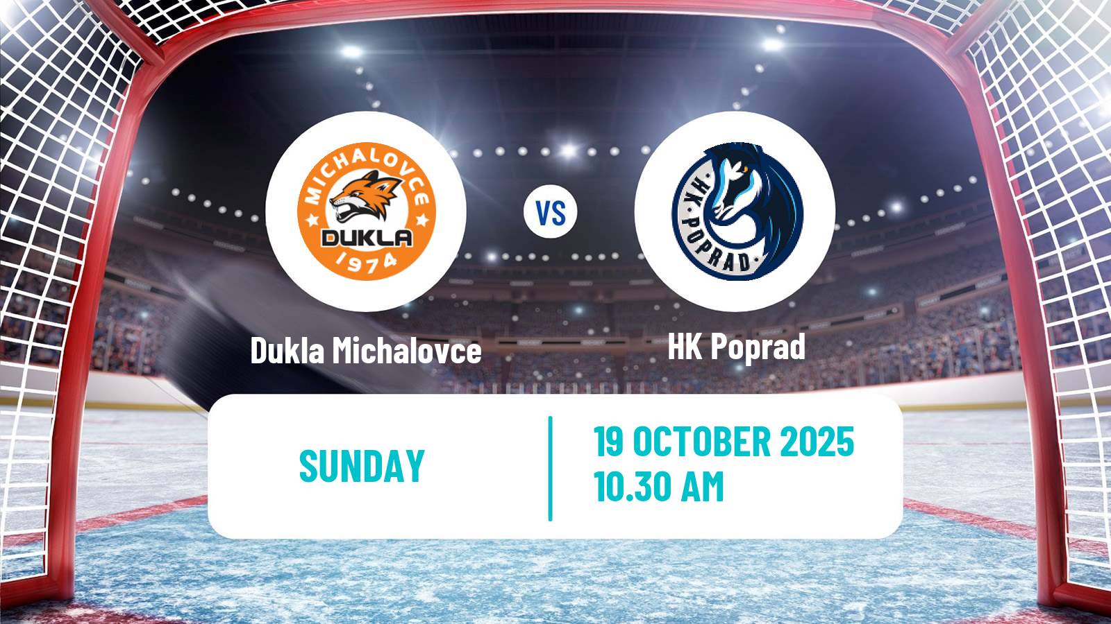 Hockey Slovak Extraliga Dukla Michalovce - Poprad