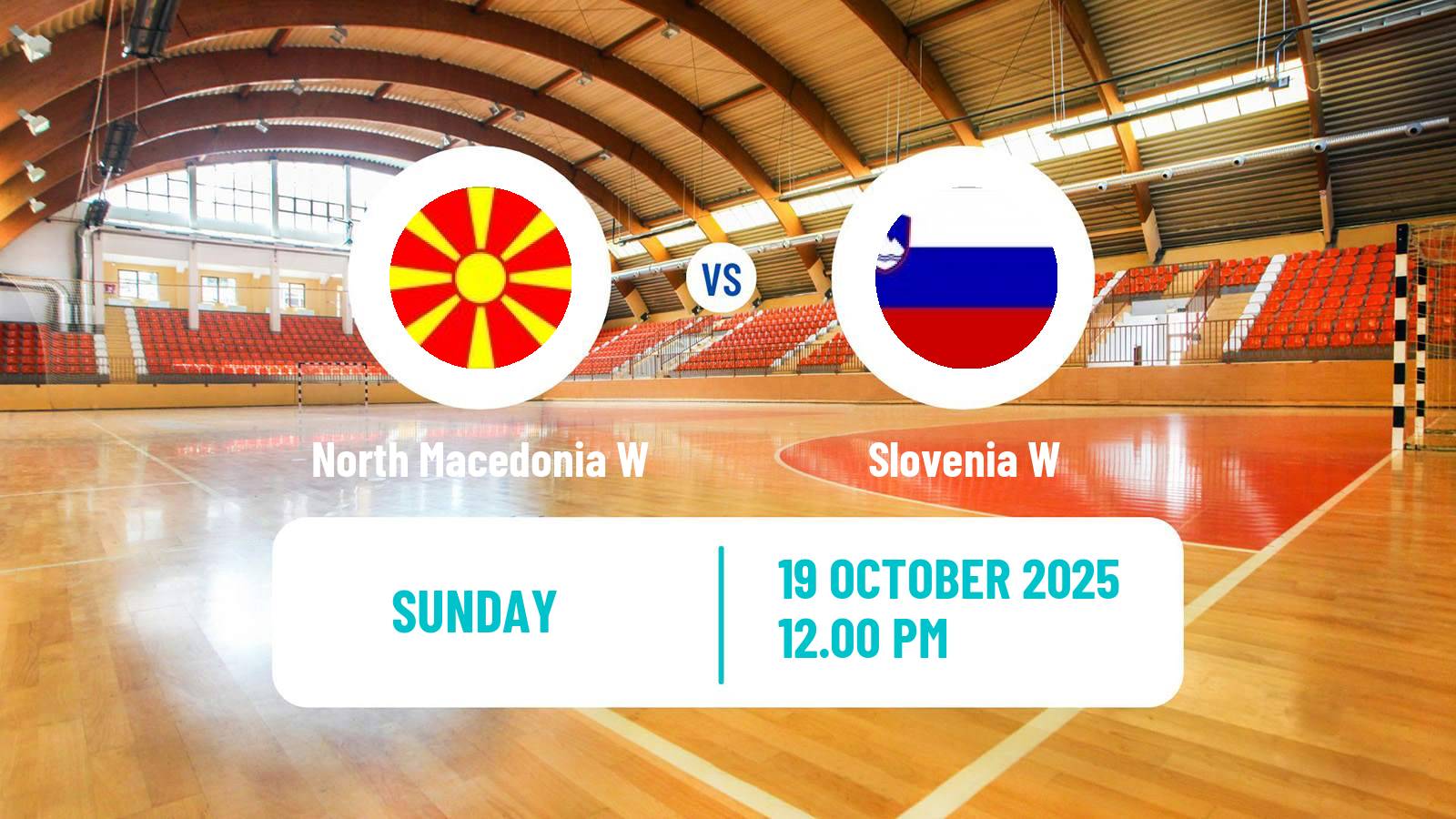 Handball Handball European Championship Women North Macedonia W - Slovenia W