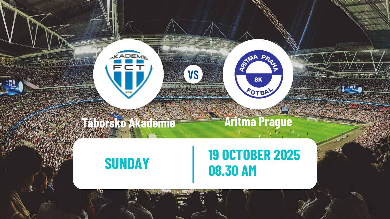 Soccer Czech CFL Group A Táborsko Akademie - Aritma Prague